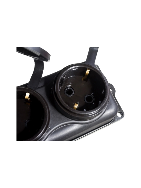 Каучуковая колодка Gigant однофазная 3 гнезда RBG-1