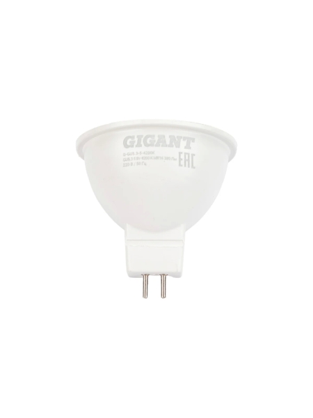 Светодиодная лампа Gigant GU5.3 5Вт 4200K MR16 380Лм G-GU5.3-5-4200K