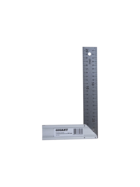 Стальной угольник с алюминиевой рукояткой Gigant 250 мм GWS-25B