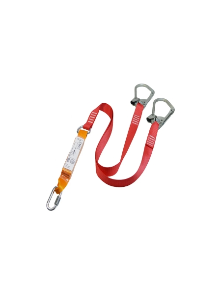 Строп ленточный двухветвевой с амортизатором аАд с карабинами ТМ Gigant КР-03; КР-50