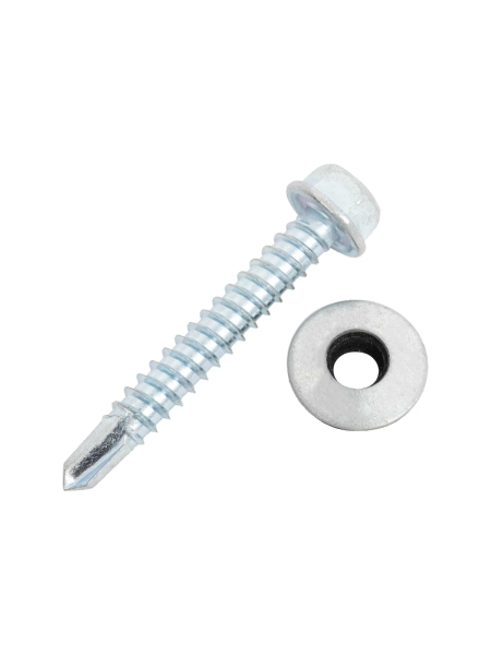 Кровельный саморез Gigant цинк 5,5x38 сверло 200 шт 123808