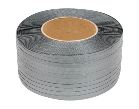 Стреппинг лента ПП Gigant 15x1х1,2 км, 300 кгс, серая GSTG-15-10-12