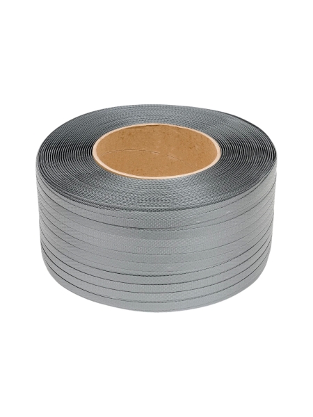 Стреппинг лента ПП Gigant 15x1х1,2 км, 300 кгс, серая GSTG-15-10-12