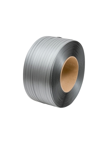 Стреппинг лента ПП Gigant 15x1х1,2 км, 300 кгс, серая GSTG-15-10-12