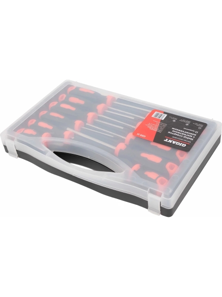 Набор отверток с магнитным наконечником Gigant 11 предметов GSS 11