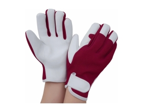 Комбинированные перчатки со спилком Gigant на липучке, размер 10 GGL-210