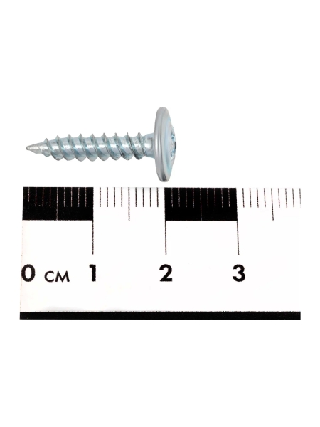 Gigant Саморез по металлу 4,2x19 полусфера, цинк, острый 200 шт G-124113
