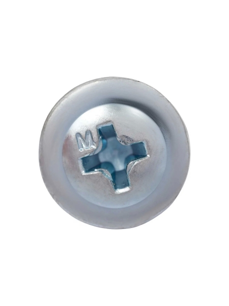 Gigant Саморез по металлу 4,2x19 полусфера, цинк, острый 200 шт G-124113