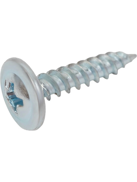 Gigant Саморез по металлу 4,2x19 полусфера, цинк, острый 200 шт G-124113