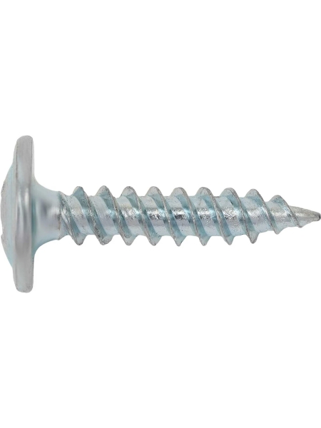 Gigant Саморез по металлу 4,2x19 полусфера, цинк, острый 200 шт G-124113