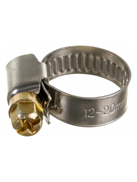 Червячный хомут нерж Gigant 12-20 мм/9 W2, 25 шт G/1/40