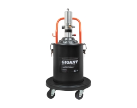 Пневматическая установка для раздачи густой смазки Gigant с баком 20 л GPIDGB-20