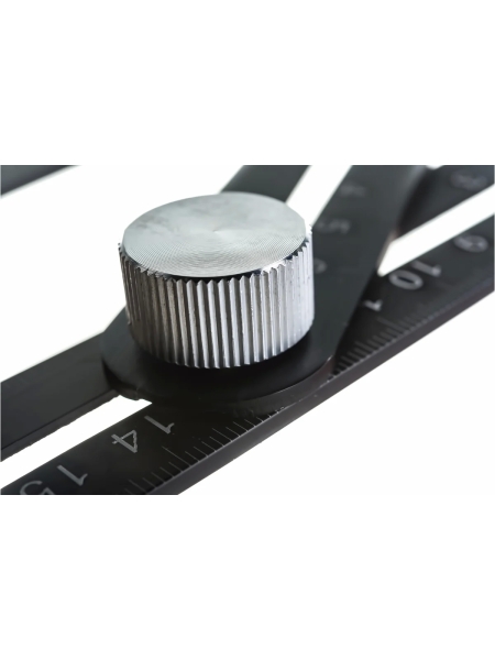 Алюминиевая 4-сторонняя линейка/угольник Gigant копировальный шаблон 130 мм GAR-4-130