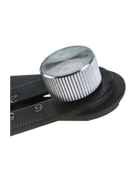 Алюминиевая 4-сторонняя линейка/угольник Gigant копировальный шаблон 130 мм GAR-4-130