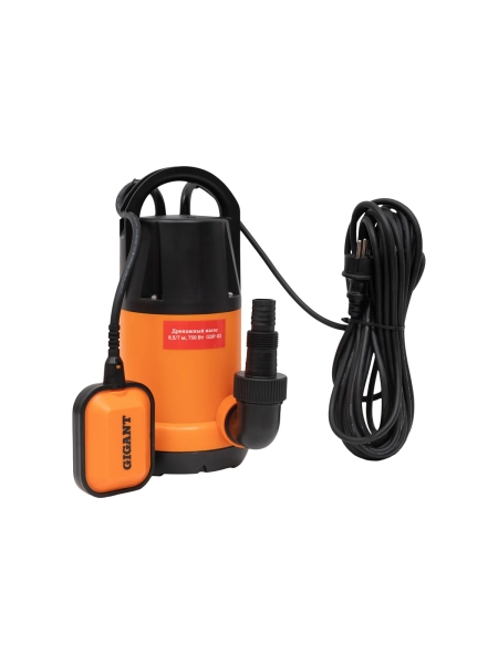 Дренажный насос, 750 Вт, выс. подъема 8.5 м, Gigant GDP-02