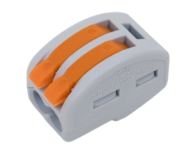 2-х проводная клемма Gigant 100 шт/уп 0,08-2,5(4)мм² GCT-222-412-100