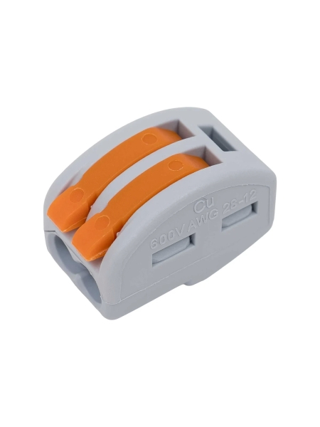 2-х проводная клемма Gigant 100 шт/уп 0,08-2,5(4)мм² GCT-222-412-100