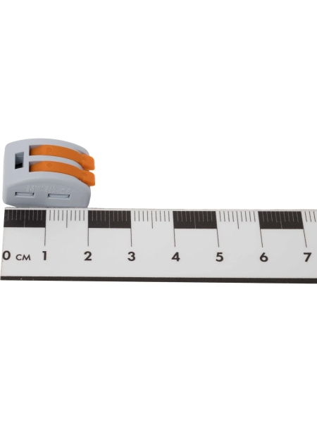 2-х проводная клемма Gigant 100 шт/уп 0,08-2,5(4)мм² GCT-222-412-100