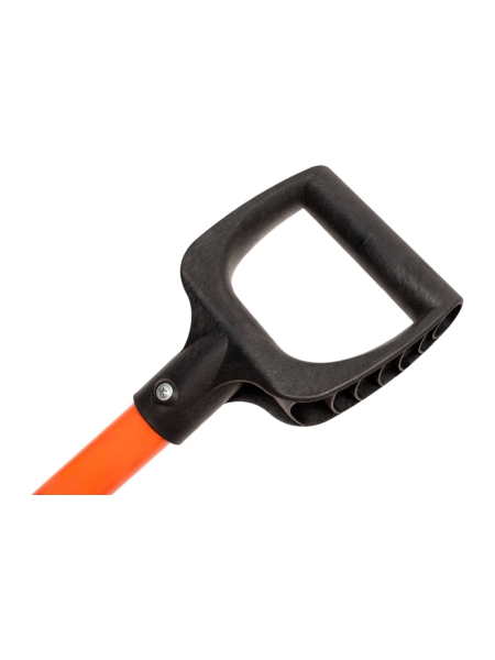 Пластмассовая снеговая лопата с алюминиевым черенком и V-образной ручкой Gigant AVG-06