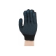 Трикотажные перчатки Gigant с ПВХ-покрытием точка, 10 класс, размер 10, черные GGC-11