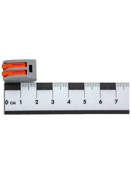 Двухпроводная клемма Gigant 50 шт/уп 0,08-2,5(4)мм² GCT-222-412-50