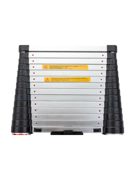 Лестница телескопическая алюминиевая, 4, 4м, 15 ступеней, Gigant LT-01 1x15