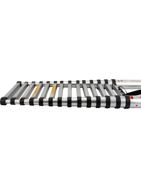 Лестница телескопическая алюминиевая, 4, 4м, 15 ступеней, Gigant LT-01 1x15