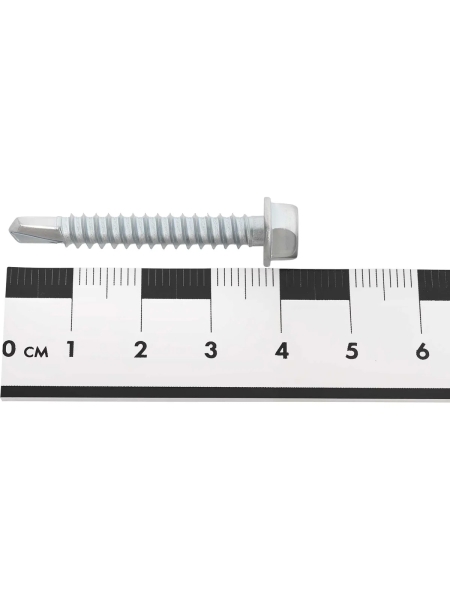 Кровельный саморез Gigant цинк 5,5x38 сверло 50 шт 123801