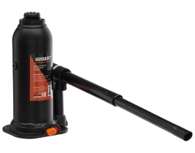 Гидравлический бутылочный домкрат Gigant 5Т, подхват 216мм, подъем 413мм, рабочий ход 197мм, HBJ-5