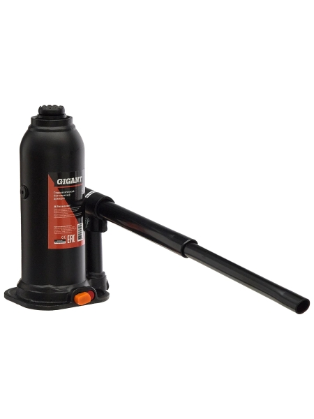 Гидравлический бутылочный домкрат Gigant 5Т, подхват 216мм, подъем 413мм, рабочий ход 197мм, HBJ-5