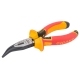 Изогнутые изолированные длинногубцы Gigant 160 мм GICNP-160