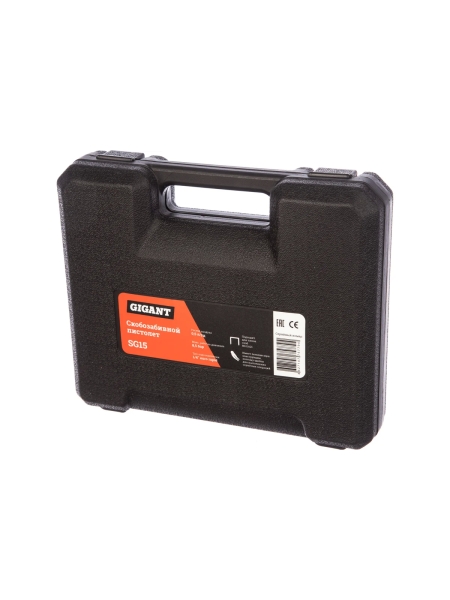 Скобозабивной пистолет (скобы 80/GA21; размер скоб 6-16 мм; кейс) Gigant SG15