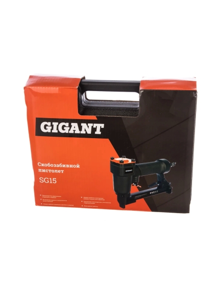 Скобозабивной пистолет (скобы 80/GA21; размер скоб 6-16 мм; кейс) Gigant SG15
