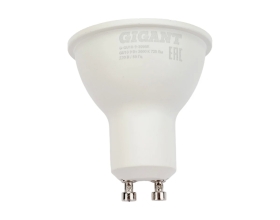 Светодиодная лампа Gigant GU10 9Вт 3000K 720Лм G-GU10-9-3000K