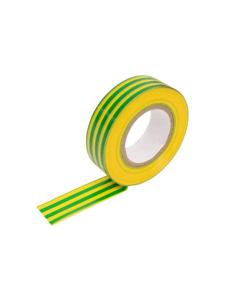 Изолента Gigant ПВХ 19x20м желто-зеленая GT-0-12