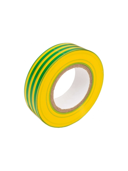 Изолента Gigant ПВХ 19x20м желто-зеленая GT-0-12