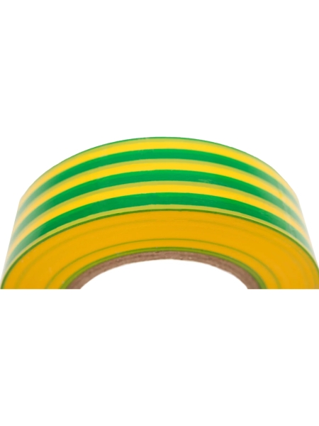 Изолента Gigant ПВХ 19x20м желто-зеленая GT-0-12