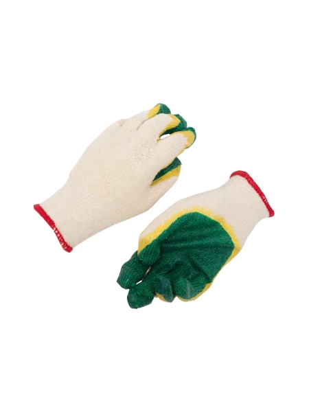 Утепленные перчатки с двойным латексным обливом Gigant 100 пар, размер 9, GHG-07-2