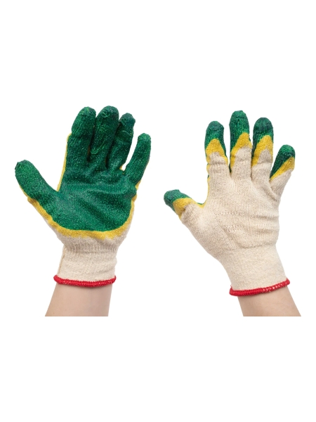 Утепленные перчатки с двойным латексным обливом Gigant 100 пар, размер 9, GHG-07-2