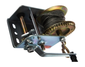 Барабанная лебедка 0,9т Gigant, Диаметр троса 4,2мм, GHW-0,9