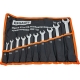 Набор комбинированных трещоточных ключей 10 шт Gigant, Сталь Cr-V, 8-24мм, grf-118