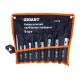 Набор трубчатых торцевых ключей Gigant 9 предметов, размеры6-22мм, GST9