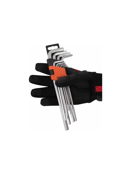 Набор шестигранных длинных ключей Gigant 10 шт GKLH-10