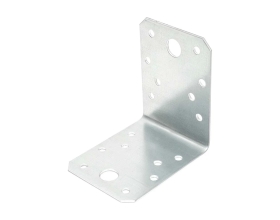 Крепежный уголок Gigant 70x55х1.8 мм цинк 123886