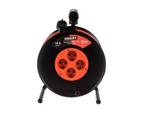 Удлинитель Gigant ПВС 2x1,5 50м на катушке 80071
