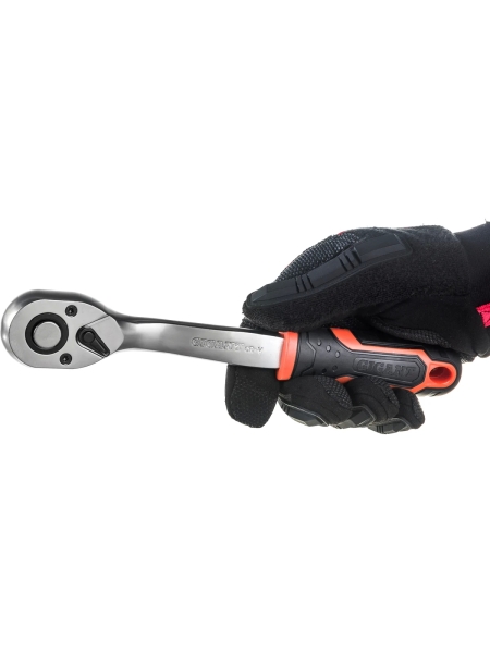 Набор торцевых головок с трещоткой Gigant 1/2", 11 предметов, 56 зубьев, размеры 10-22мм, GAS 11