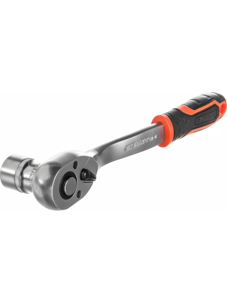 Набор торцевых головок с трещоткой Gigant 1/2", 11 предметов, 56 зубьев, размеры 10-22мм, GAS 11