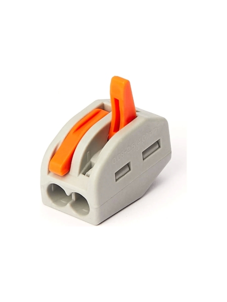 Двухпроводная клемма Gigant 20 шт/уп 0,08-2,5(4)мм² GCT-222-412-20