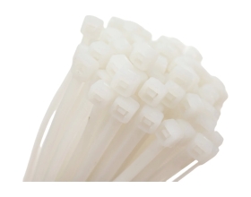 Нейлоновая хомут-стяжка Gigant 3,6х250 белый, 100 шт G/1/17