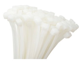 Нейлоновая хомут-стяжка Gigant 4.8x250 белый 100шт G/5/250/0